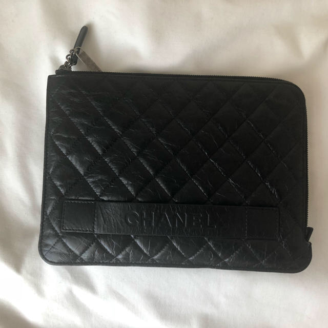 バッグシャネル クラッチ バッグ CHANEL ヴィンテージカーフ 即完売品