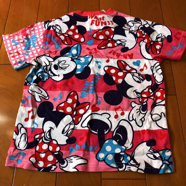 Disney(ディズニー)のディズニー ミニー tシャツ 120 キッズ/ベビー/マタニティのキッズ服女の子用(90cm~)(Tシャツ/カットソー)の商品写真