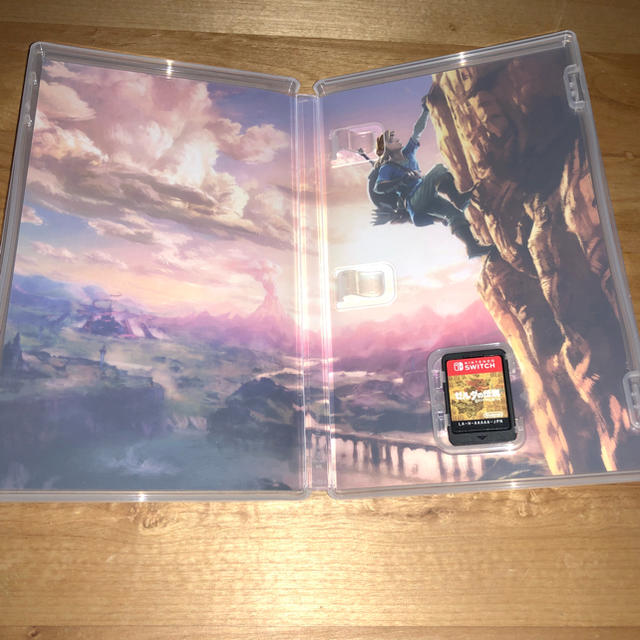 Nintendo Switch(ニンテンドースイッチ)のゼルダの伝説 ブレスオブザワイルド エンタメ/ホビーのゲームソフト/ゲーム機本体(家庭用ゲームソフト)の商品写真