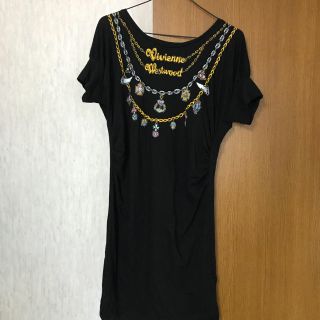 ヴィヴィアンウエストウッド(Vivienne Westwood)のヴィヴィアン ワンピース チュニック ロング Tシャツ(Tシャツ(半袖/袖なし))