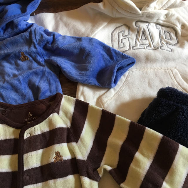 babyGAP(ベビーギャップ)のベビーギャップセット 60 70 キッズ/ベビー/マタニティのベビー服(~85cm)(ロンパース)の商品写真