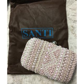 サンティ(SANTI)の【未使用・送料込】santi クラッチバッグ(クラッチバッグ)