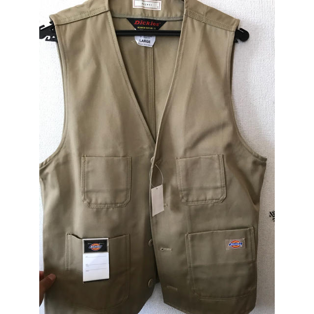 Dickies(ディッキーズ)の半額！ Dickies ベスト チョッキ Lサイズ  メンズのトップス(ベスト)の商品写真