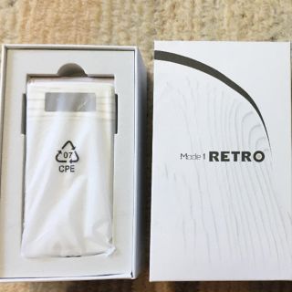 アンドロイド(ANDROID)の【新品】mode1 retro ホワイト【simフリースマートフォン】(スマートフォン本体)