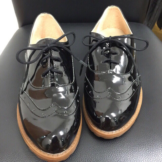 こけし様☆FB01、黒24cm レディースの靴/シューズ(ローファー/革靴)の商品写真
