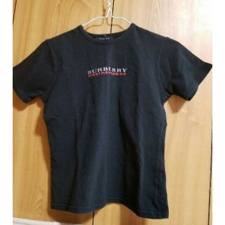 バーバリー(BURBERRY)の【最終値下げ】BURBERRY　Tシャツ　黒(Tシャツ(半袖/袖なし))