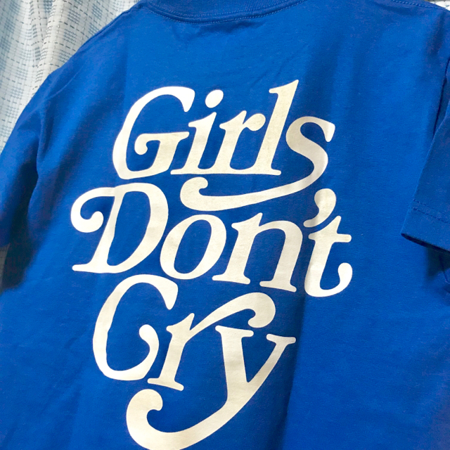 レディースgirls don’t cry S tシャツ 青 即完売商品