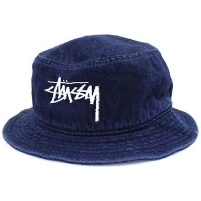 STUSSY - stussy デニム バケットハットの通販 by hsmhsm