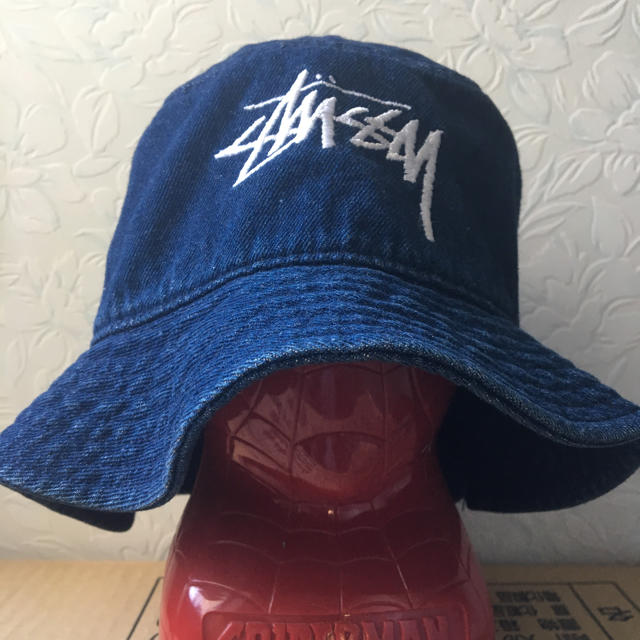 STUSSY - stussy デニム バケットハットの通販 by hsmhsm｜ステューシーならラクマ