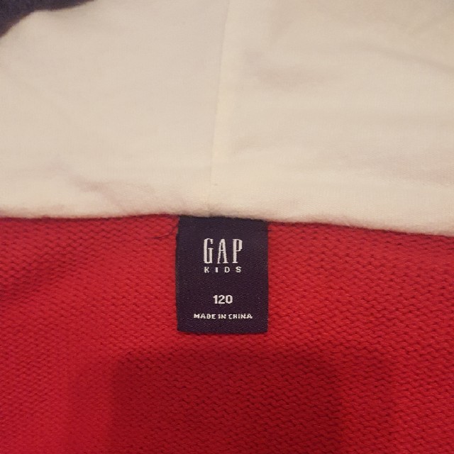 GAP Kids(ギャップキッズ)のGAP パーカー 綿100％ 120 ※ ラルフローレン 無印良品好きな人 キッズ/ベビー/マタニティのキッズ服男の子用(90cm~)(ジャケット/上着)の商品写真