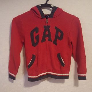 ギャップキッズ(GAP Kids)のGAP パーカー 綿100％ 120 ※ ラルフローレン 無印良品好きな人(ジャケット/上着)