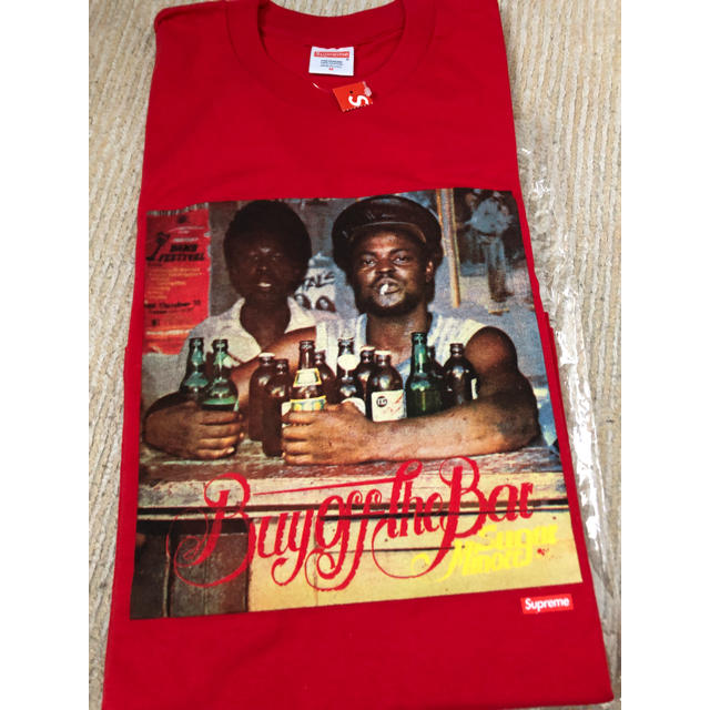 Supreme(シュプリーム)の定価以下 Limonious Buy Off The Bar Tee red M メンズのトップス(Tシャツ/カットソー(半袖/袖なし))の商品写真