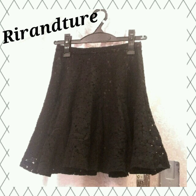 Rirandture(リランドチュール)のリラ♡裾フレア レーススカート♡ レディースのスカート(ミニスカート)の商品写真