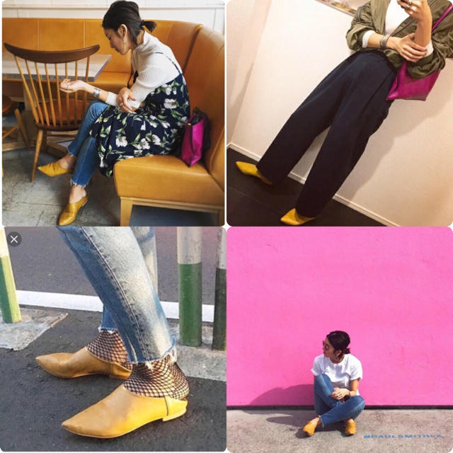 TODAYFUL(トゥデイフル)のtodayful ポインテッド バブーシュ レディースの靴/シューズ(スリッポン/モカシン)の商品写真