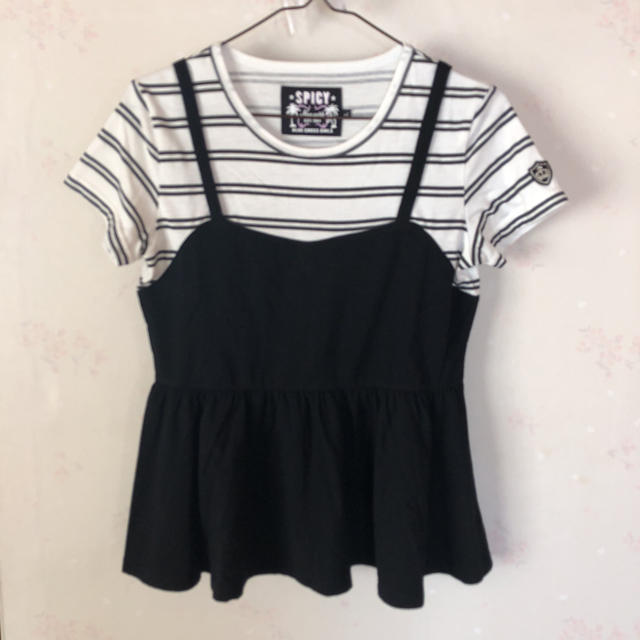 bluecross(ブルークロス)のブルークロス カットソー Ｌサイズ キッズ/ベビー/マタニティのキッズ服女の子用(90cm~)(Tシャツ/カットソー)の商品写真