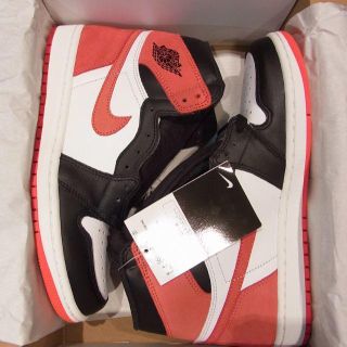 ナイキ(NIKE)のAIR JORDAN 1 OG US7.5 TRACK RED 25.5cm 赤(スニーカー)