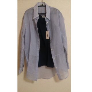 アクネ(ACNE)の新品タグ付き  ｱｸﾈ ACNE Acne  シャツ シルク　ラルフローレン(シャツ/ブラウス(長袖/七分))