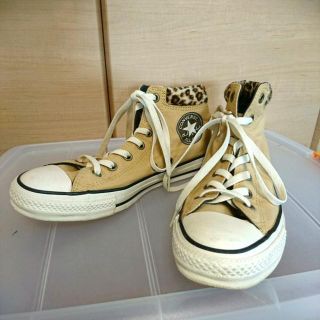 コンバース(CONVERSE)のコンバース レオパード切替 オールスター HI 27cm converse(スニーカー)