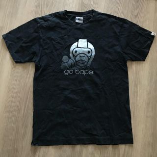 アベイシングエイプ(A BATHING APE)の【値下げ】APE エイプ ベビーマイロ  baby milo 黒Tシャツ(Tシャツ/カットソー(半袖/袖なし))