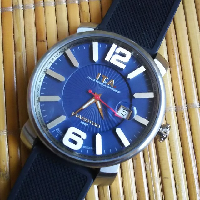 I.T.A.(アイティーエー)のI.T.A 腕時計クォーツ メンズの時計(腕時計(アナログ))の商品写真
