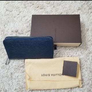 ルイヴィトン(LOUIS VUITTON)の【専用です】ルイヴィトン　エピ　長財布　ネイビー　アンディゴブルー(財布)