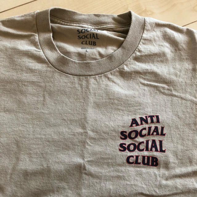 ANTI(アンチ)の17ss anti social social club  Ｌ メンズのトップス(Tシャツ/カットソー(半袖/袖なし))の商品写真