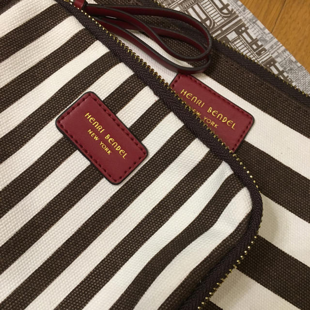 Henri Bendel(ヘンリベンデル)の新品未使用✨ヘンリベンデル ポーチ3点セット レディースのファッション小物(ポーチ)の商品写真