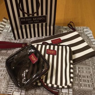 ヘンリベンデル(Henri Bendel)の新品未使用✨ヘンリベンデル ポーチ3点セット(ポーチ)