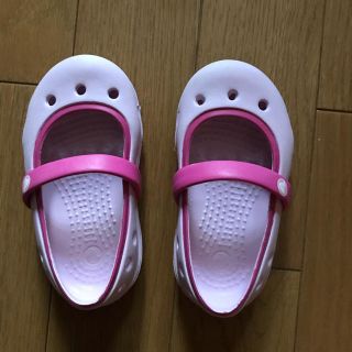 クロックス(crocs)のクロックス  サンダル C4 ピンク(サンダル)