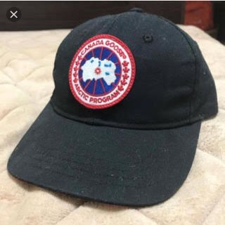 カナダグース(CANADA GOOSE)のカナダグース キャップ ネイビー(キャップ)