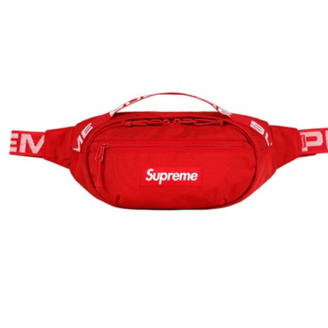 Supreme Waist Bag 18ss ウエストバッグ ポーチ Red