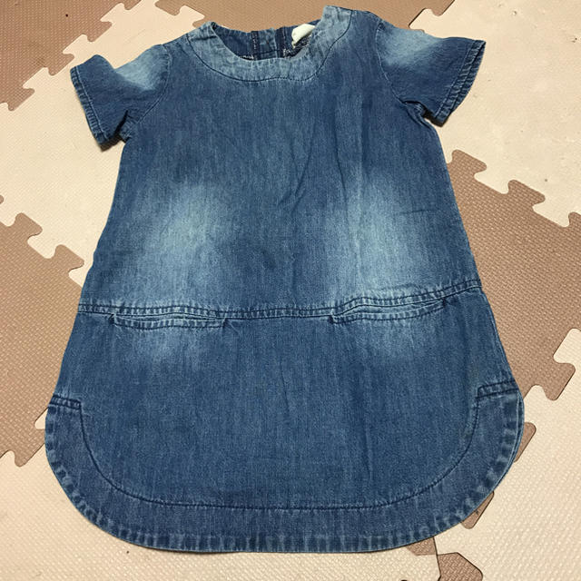 Donkey Jossy(ドンキージョシー)のデニムワンピ キッズ/ベビー/マタニティのキッズ服女の子用(90cm~)(ワンピース)の商品写真