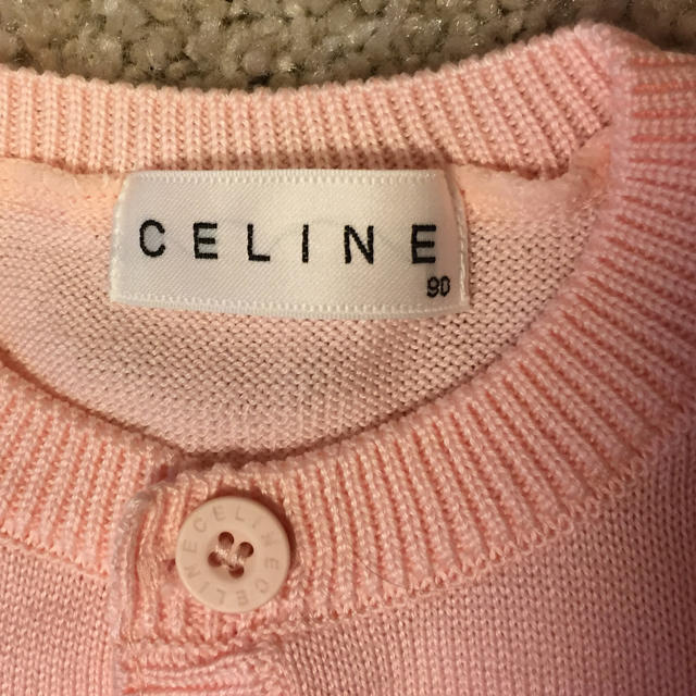 celine(セリーヌ)の【値下げ】CELINE カーディガン 80〜90size キッズ/ベビー/マタニティのベビー服(~85cm)(カーディガン/ボレロ)の商品写真