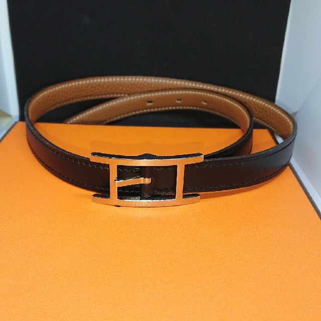 Hermes(エルメス)のエルメスレザーベルトリバーシブル レディースのファッション小物(ベルト)の商品写真