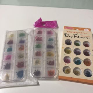 ネイル  押し花  ドライフラワーセット(ネイル用品)