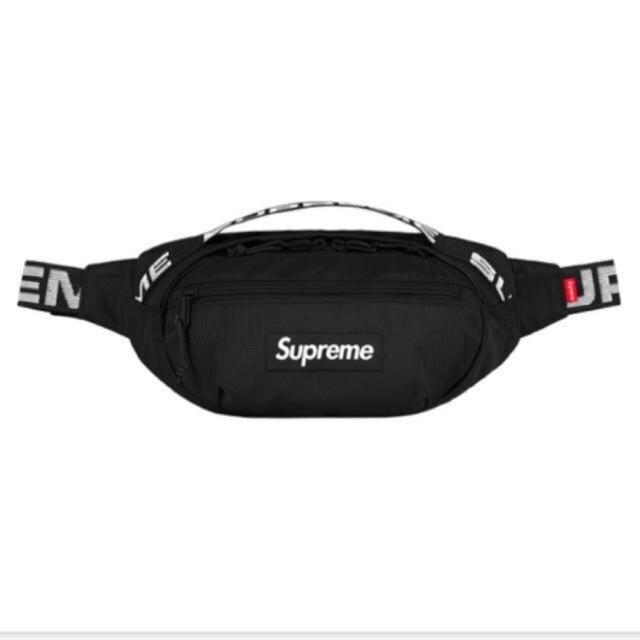 Supreme waist bag black