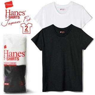 ヘインズ(Hanes)のしろくまさん専用 Hanes Japan fit レディース用 アソート 2枚組(Tシャツ(半袖/袖なし))