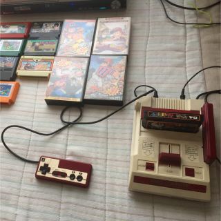 ニンテンドウ(任天堂)のファミコン 動作確認！ ソフト多数！ マッピー ファミスタ等(家庭用ゲームソフト)