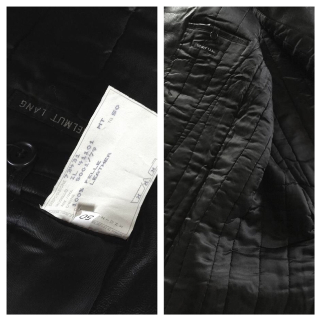 HELMUT LANG - ヘルムートラング 本人期 レザーロングコート HELMUT LANG - ヘルムートラング 本人期 レザーロングコート
