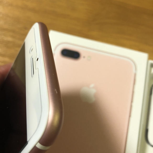 Apple iPhone 7 Plus Rose Gold 128 GB simフリーの通販 by comaru｜アップルならラクマ - 通販新品