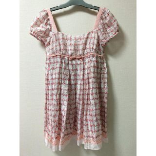 レッセパッセ(LAISSE PASSE)の【GW限定値下げ】レッセパッセ♡花柄ワンピース(ミニワンピース)