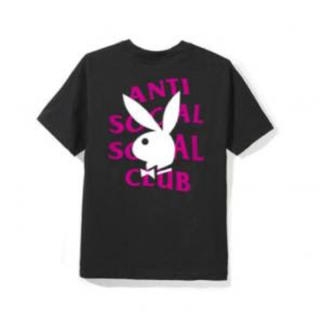 アンチ(ANTI)のANTI SOCIAL SOCIAL CLUB× PLAYBOY 18ssT L(Tシャツ/カットソー(半袖/袖なし))