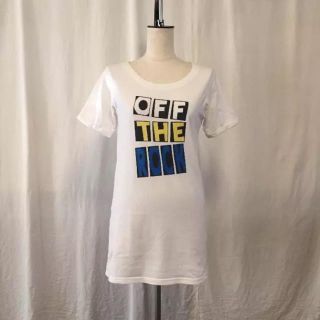 ジェレメッツソロ(Jel'emets solo)のJetemets solo 古着風プリントロングTシャツ／ミニワンピース(ミニワンピース)