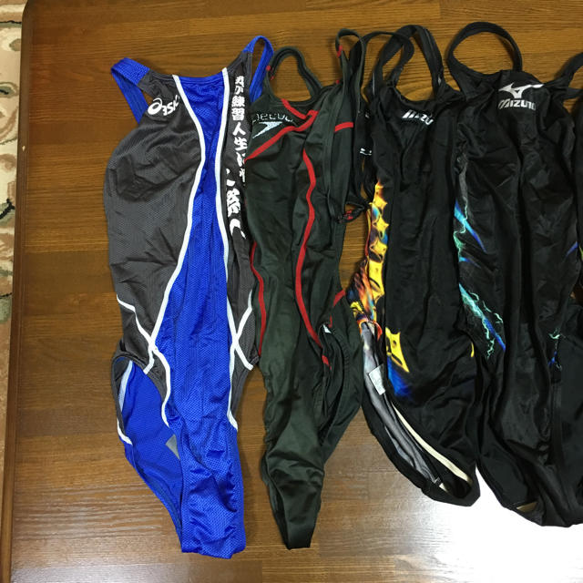 MIZUNO(ミズノ)の練習用水着 6点セット140〜Mサイズ レディースの水着/浴衣(水着)の商品写真