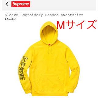 シュプリーム(Supreme)のSleeve Embroidery Hooded Sweatshirt(パーカー)