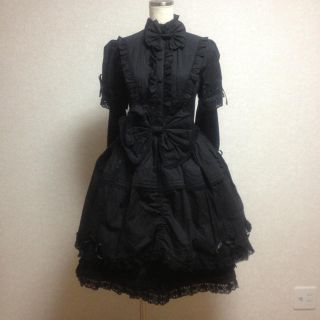 アンドロミオ♡ゴスロリわんぴ(ひざ丈ワンピース)