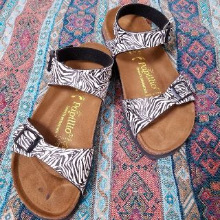 ビルケンシュトック(BIRKENSTOCK)のビリケンシュトック女性用しまうま25センチ(サンダル)