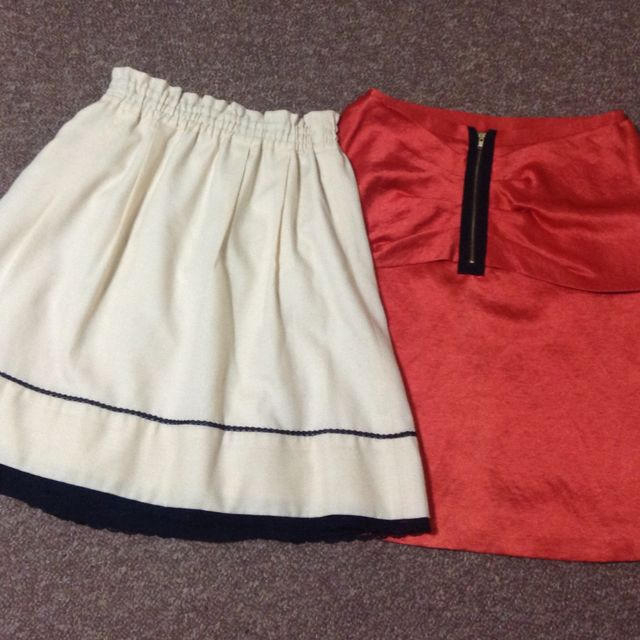 LAISSE PASSE(レッセパッセ)のレッセプラグラROPE♡スカートセット レディースのスカート(ひざ丈スカート)の商品写真