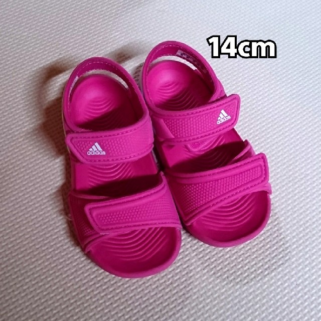 adidas(アディダス)のアディダス サンダル 14cm キッズ/ベビー/マタニティのベビー靴/シューズ(~14cm)(サンダル)の商品写真