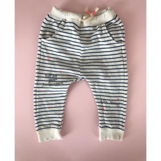 ザラキッズ(ZARA KIDS)のZARA ボーダー柄パンツ 86cm(パンツ)